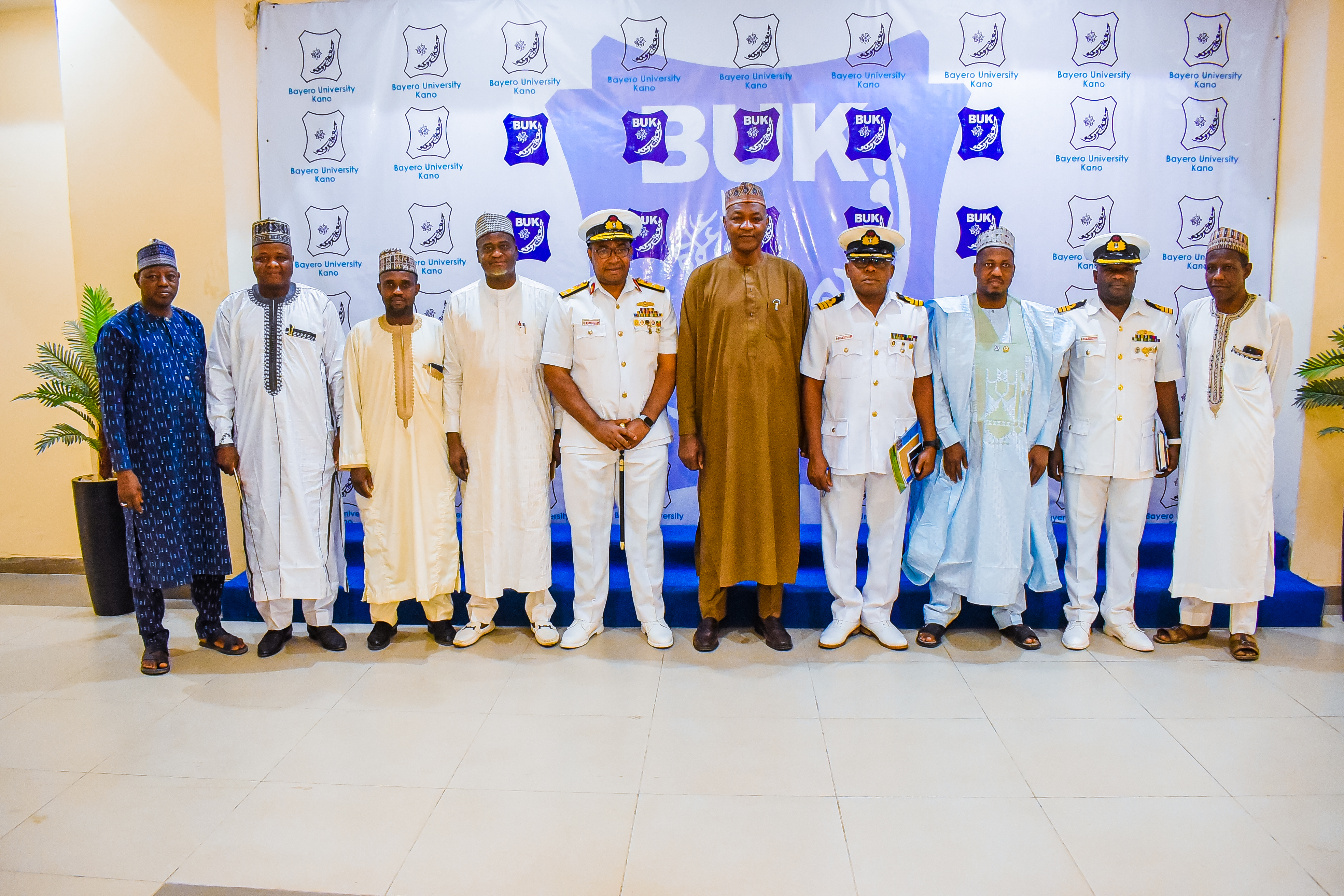 Navy and BUK teams