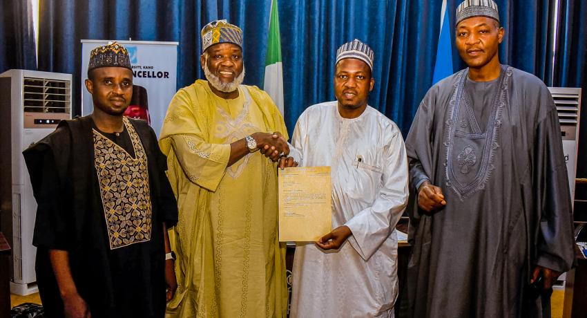 12th BUK VC Receiving Appointment Letter