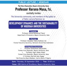Public Lecture